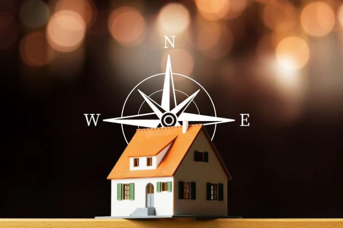 Vastu principles illustrated through a home interior design concept